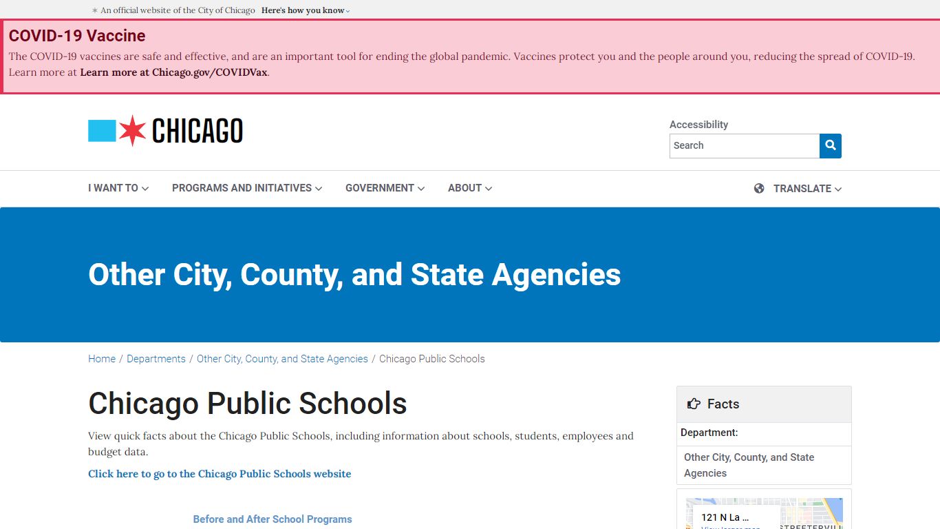 City of Chicago :: Chicago Public Schools